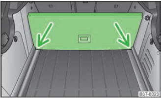 Coffre à bagages : division du coffre à bagages avec plancher de chargement variable