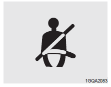 Avertisseur de ceinture de sécurité (siège du conducteur)