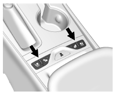 Boutons de siège chauffé et ventilé illustré, boutons de siège chauffant similaires