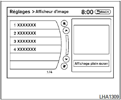 Visionner des images