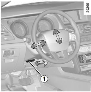 Réglage en hauteur et en profondeur