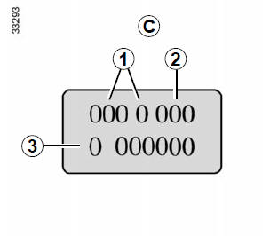 Plaques d'identification moteur