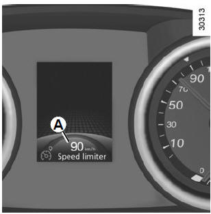 Variation de la vitesse limitée