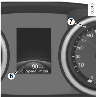 Rappel de la vitesse limitée