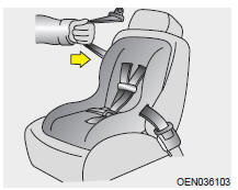 Mettre une ceinture de sécurité de passager au mode d'autobouclage