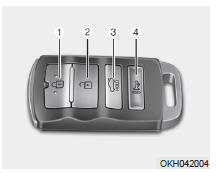 Utilisation du télédéverrouillage