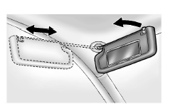 Abaisser le pare-soleil pour bloquer