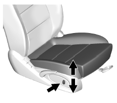 Appuyer et maintenir le haut ou le