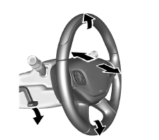 Pour régler le volant de direction :