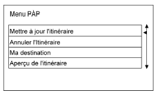 Les options suivantes sont