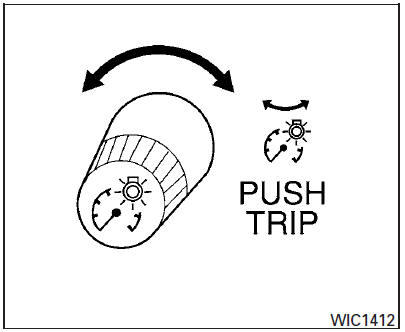 L'éclairage du tableau de bord s'allume lorsque le