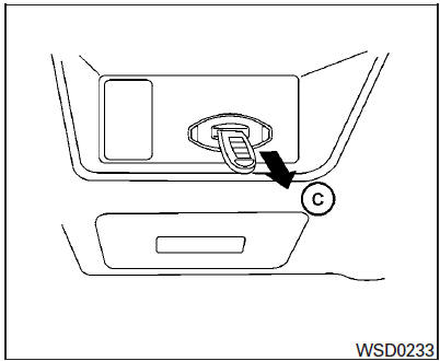 Décharge de la pile de la clé intelligente NISSAN Intelligent KeyMD