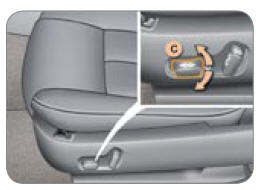 Basculez la partie arrière de la commande