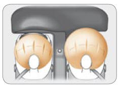 L'airbag s'interpose entre l'occupant