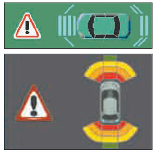 Lorsque le véhicule se rapproche