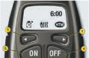 Programmation de l'heure