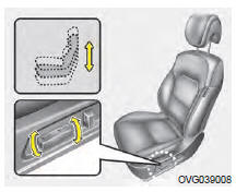 Utilisez l'avant du bouton pour