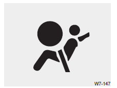 Le témoin des coussins gonflables