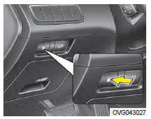 Le volet du réservoir de carburant