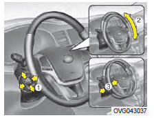 Pour changer l'angle et la hauteur de