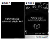 Si le frein de stationnement