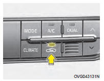 Ce bouton permet de choisir l'air