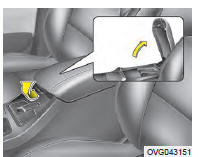 Pour ouvrir le bac de rangement de