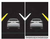 Si vous déviez de votre voie, la voie