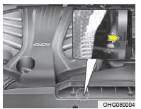 Le numéro du moteur est estampé