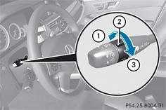 Vous pouvez régler la distance de consigne pour le DISTRONIC PLUS en modulant