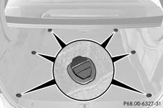 Sur les véhicules sans banquette arrière fractionnable, 6 crochets en